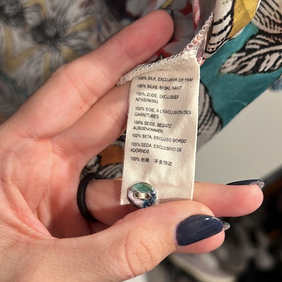 🔺 SOLD 🔺 Johnny Was Silk Cardigan Tunic *SOLD AS IS* - Picture 12 of 13